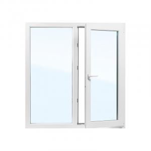 Пластиковое окно двухстворчатое Wintech 60 мм 1 камерный стеклопакет энергосберегающее Пластиковое окно двухстворчатое Wintech 60 мм 1 камерный стеклопакет энергосберегающее